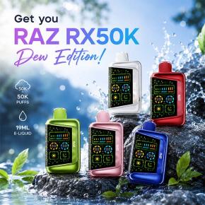 Original RAZ RX50K Dew Edition Disposable Vape