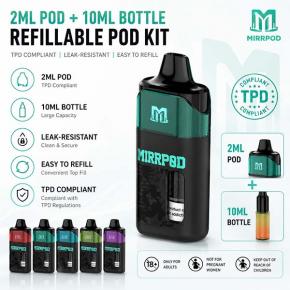 MIRR83 2ml Pod 10ml Bottle Vape System