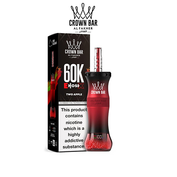 Al Fakher Crown Bar E Hose X 60K Two Apple.jpg